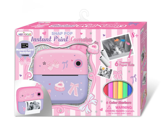 Snap Pop Instant Camera - Bowtiful