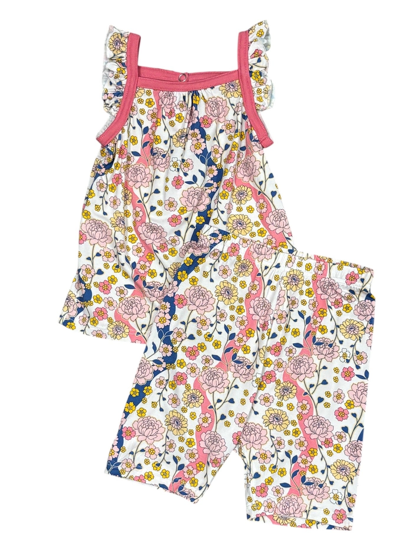 Willow Flutter Sleeve Short Set