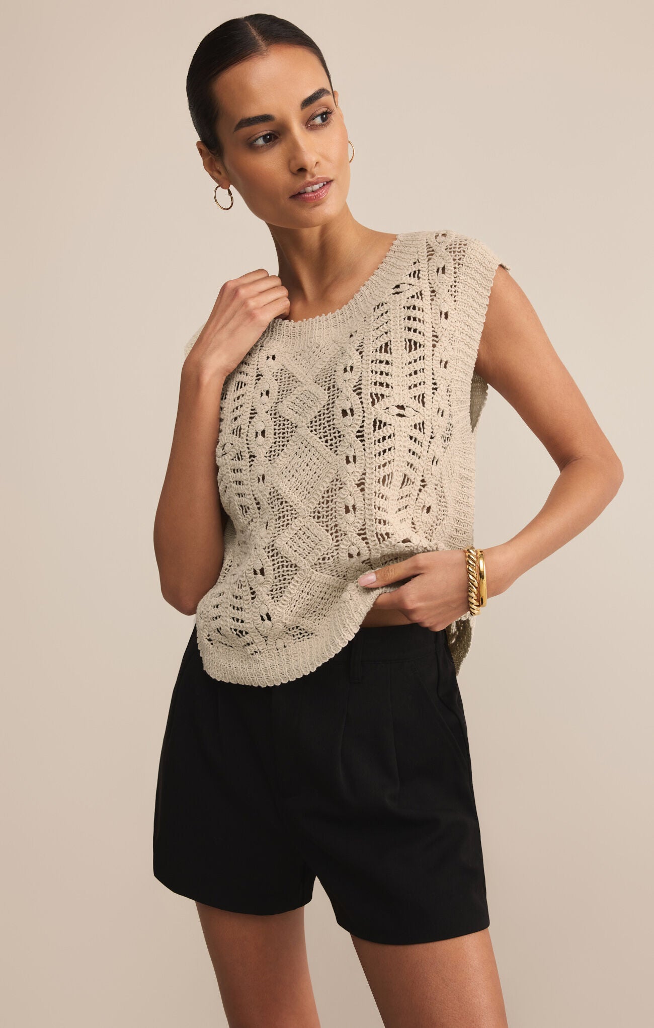 Baroque Sweater Top