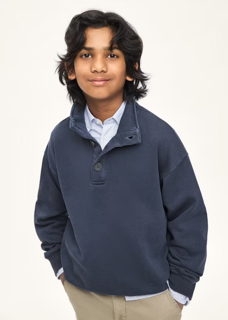 Funnel Neck Sweatshirt