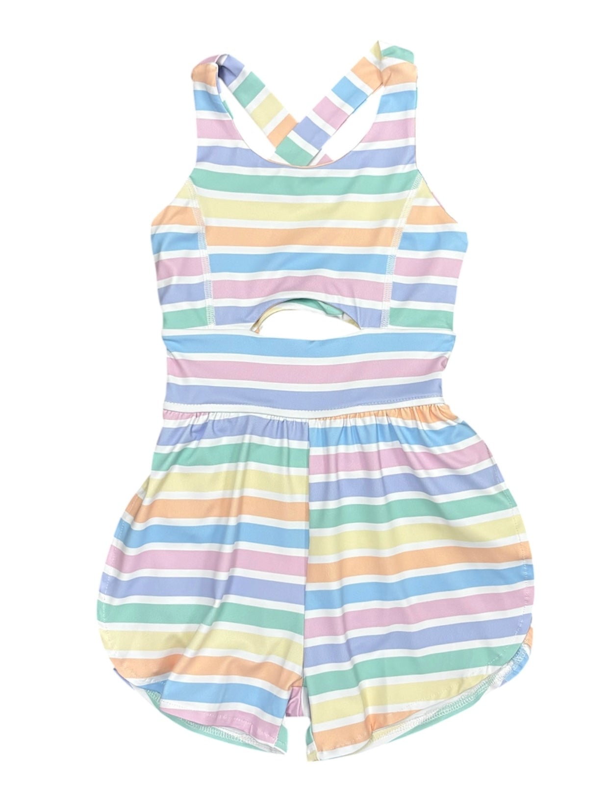 Stripe Hattie Romper