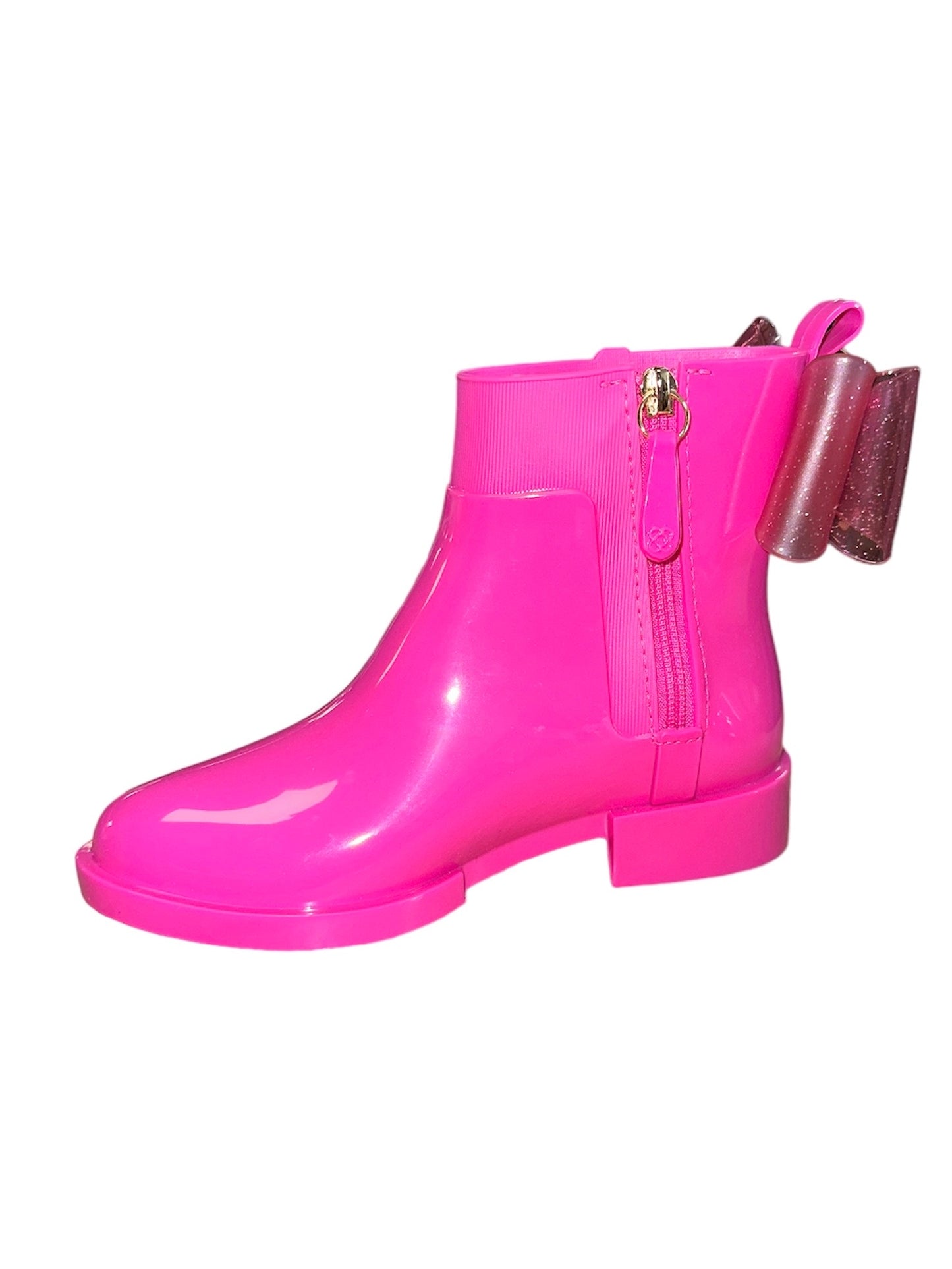 Hot Pink Bow Boot