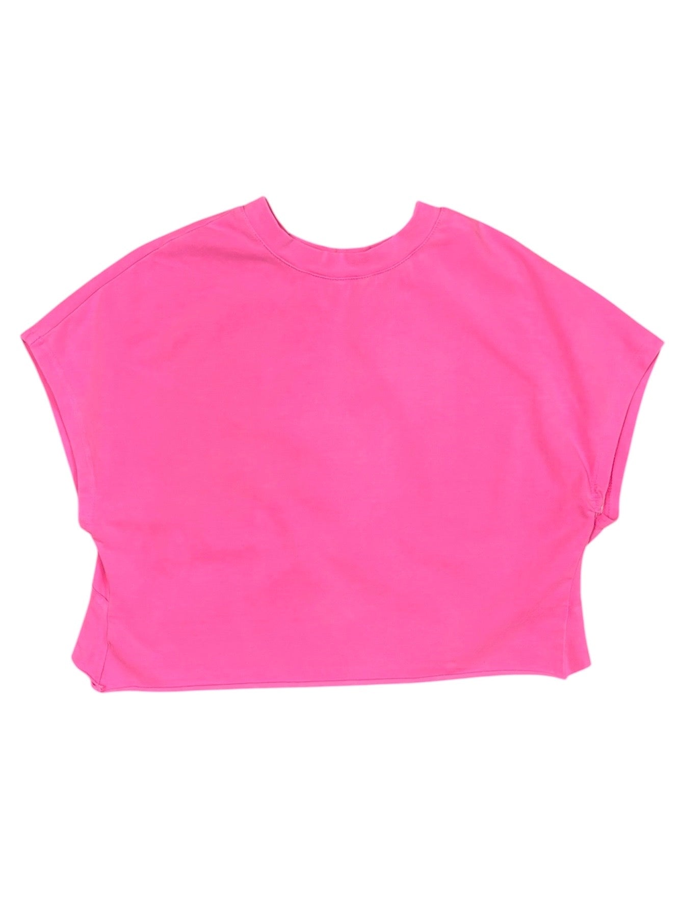 Pink Mineral Open Back Top