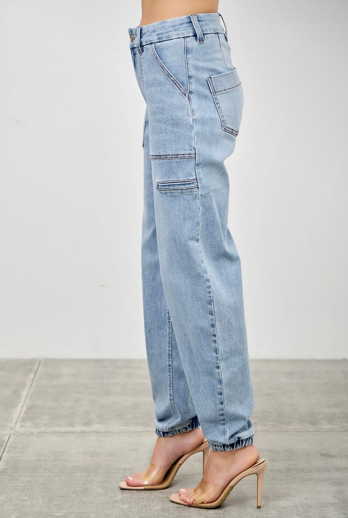 High Rise Jogger Jean
