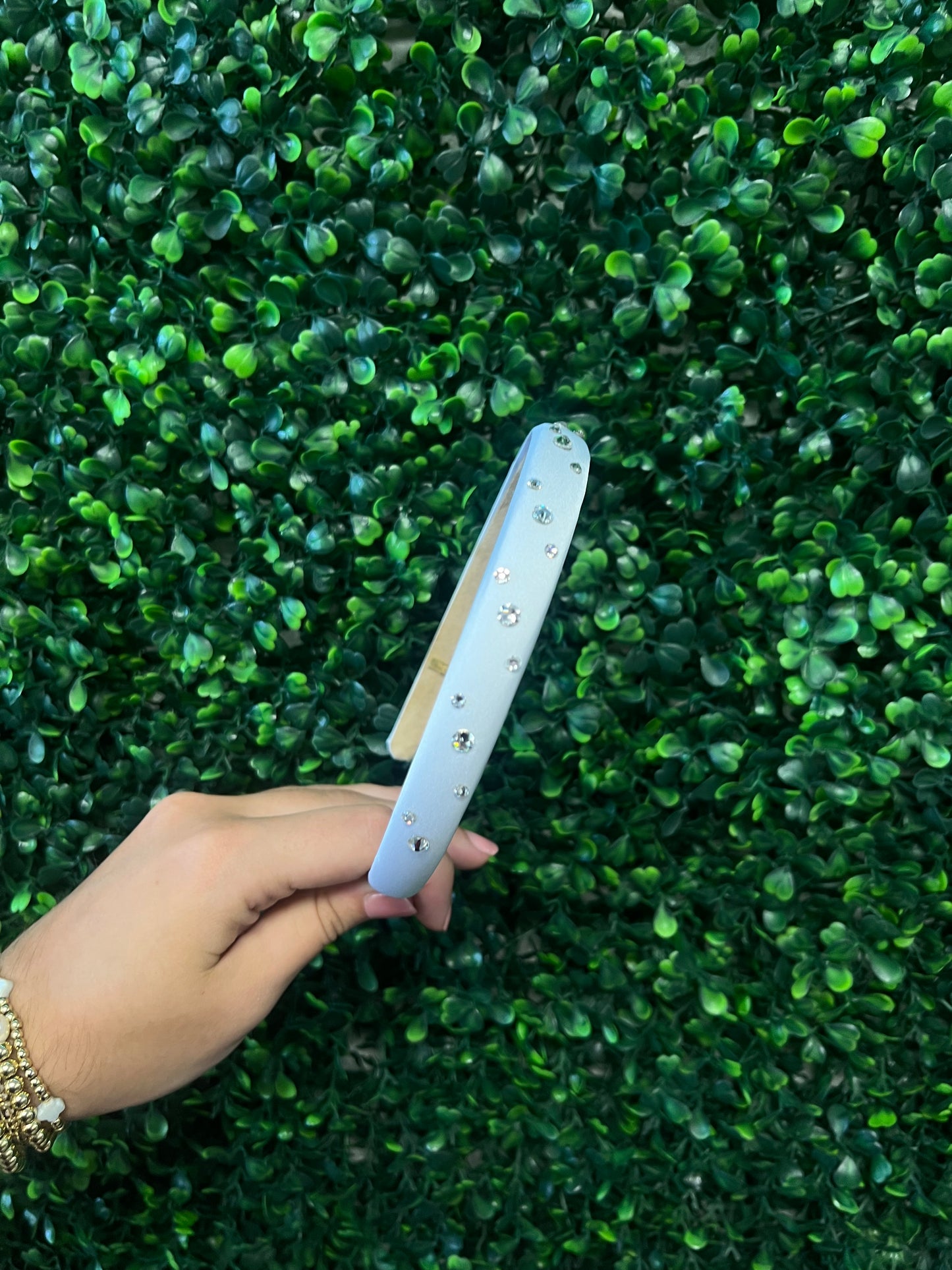 Satin Rhinestone Headbands