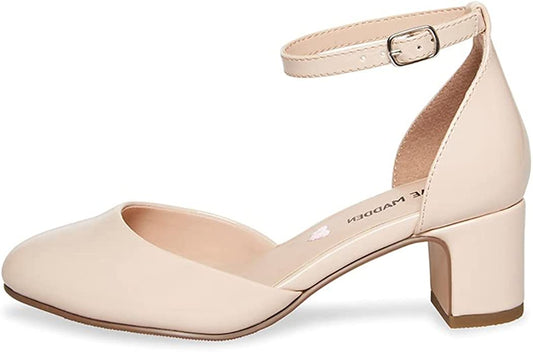 Blush Patent Closed Heel