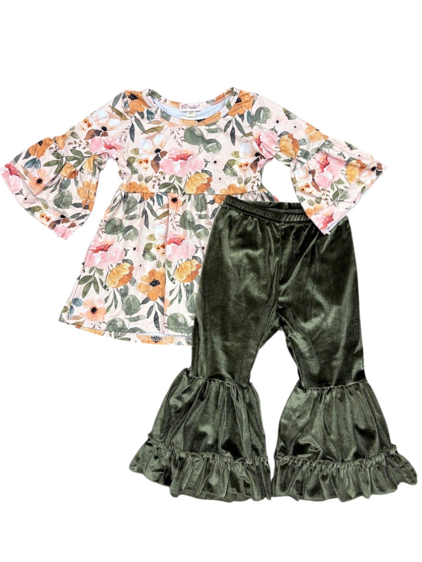 Wispy Blooms Pant Set