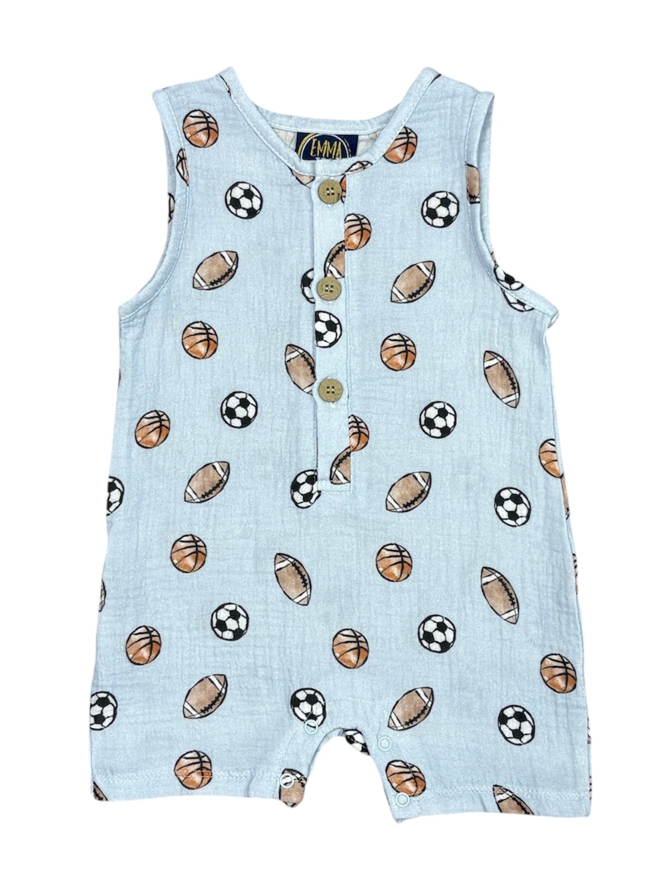 Gauze Sports Shortall