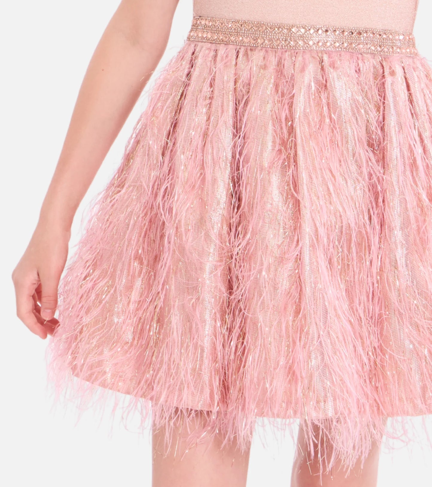 Valentina Feather Party Dress