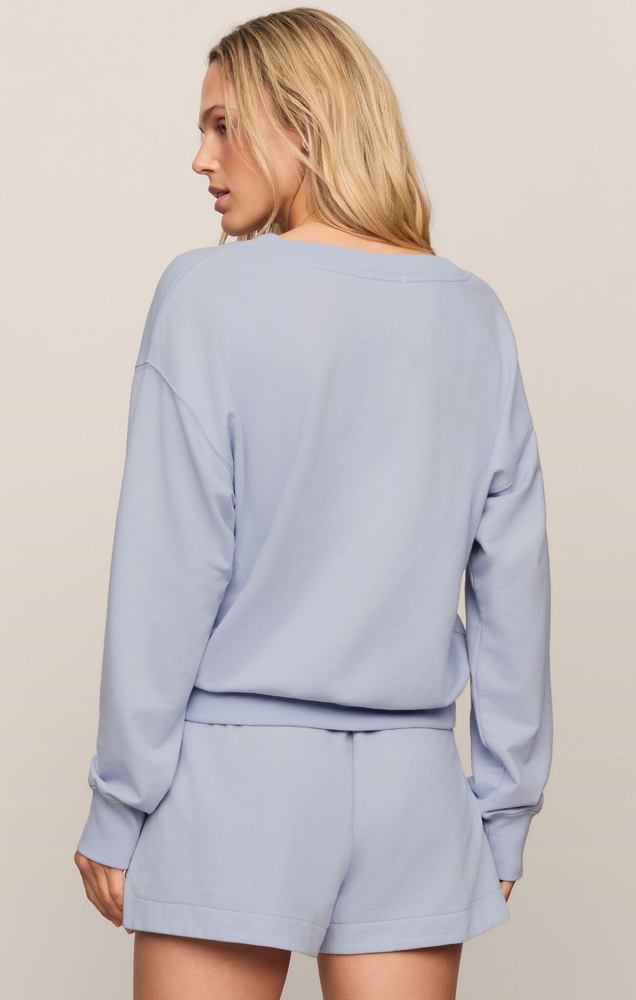 The Everyday V Neck - Skyline