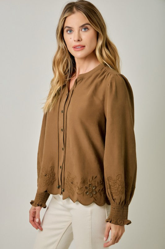 Cocoa Long Sleeve Top