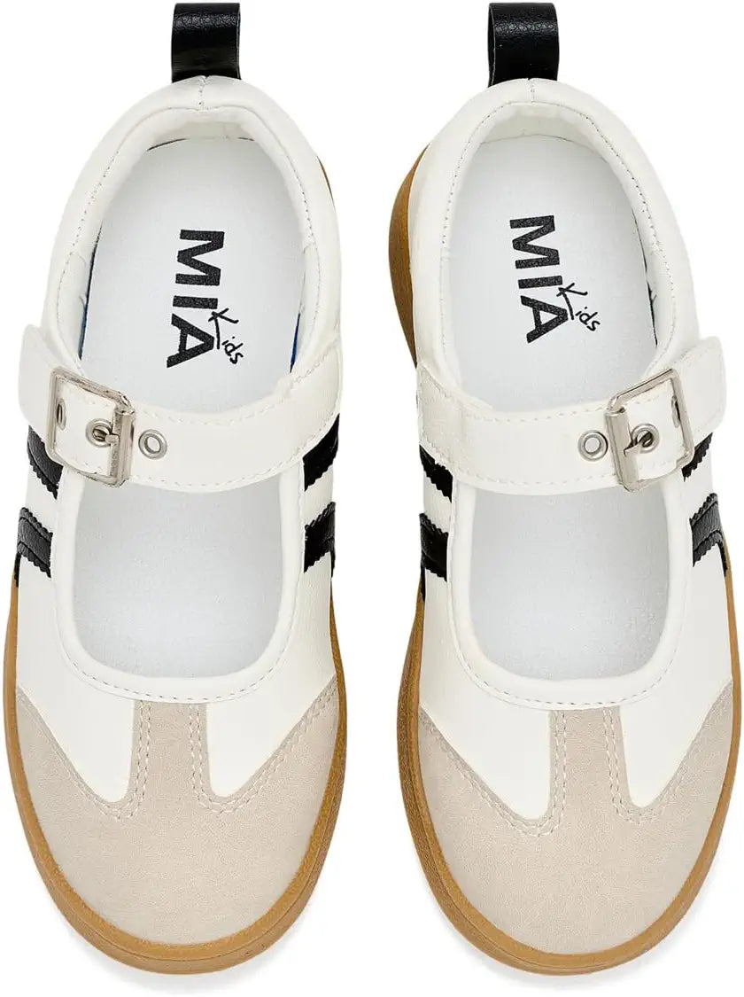 Black and White Mary Jane Sneaker
