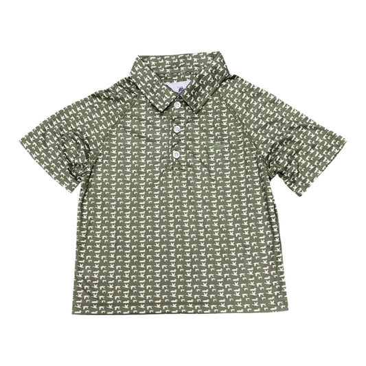 Green Flying Ducks Polo