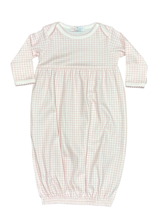 Pink Gingham Gown