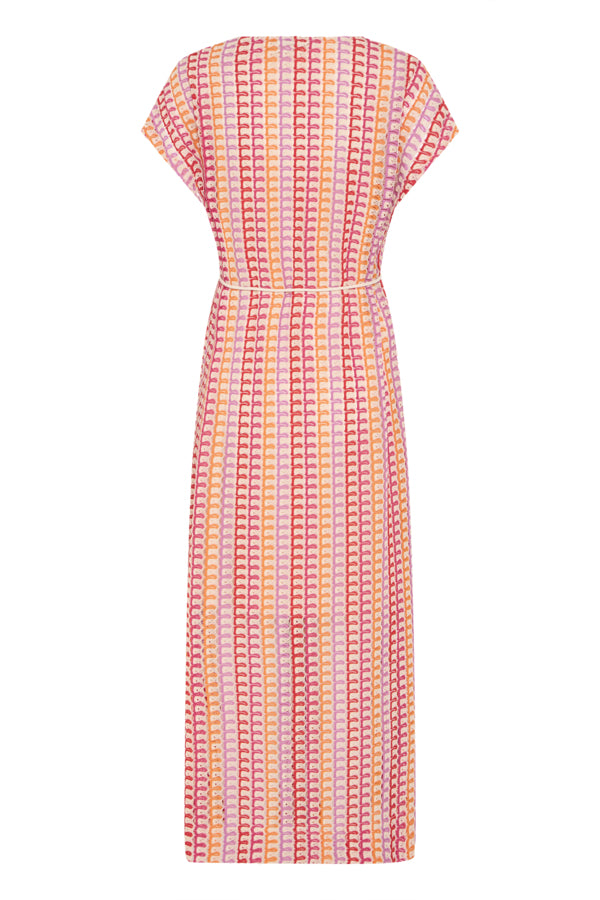 Crochet Multi Color Dress