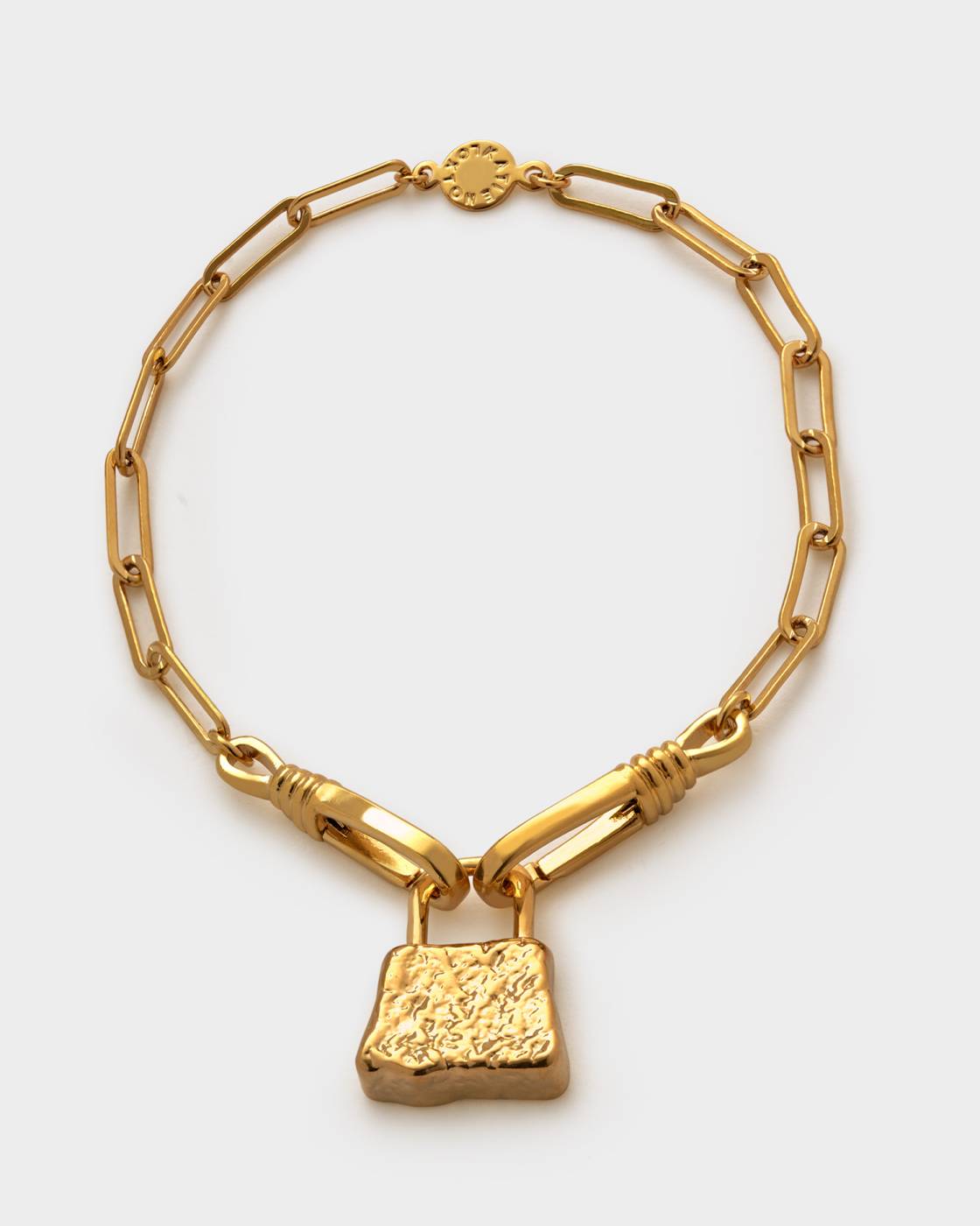 Luxe Lock Waterproof Gold Bracelet