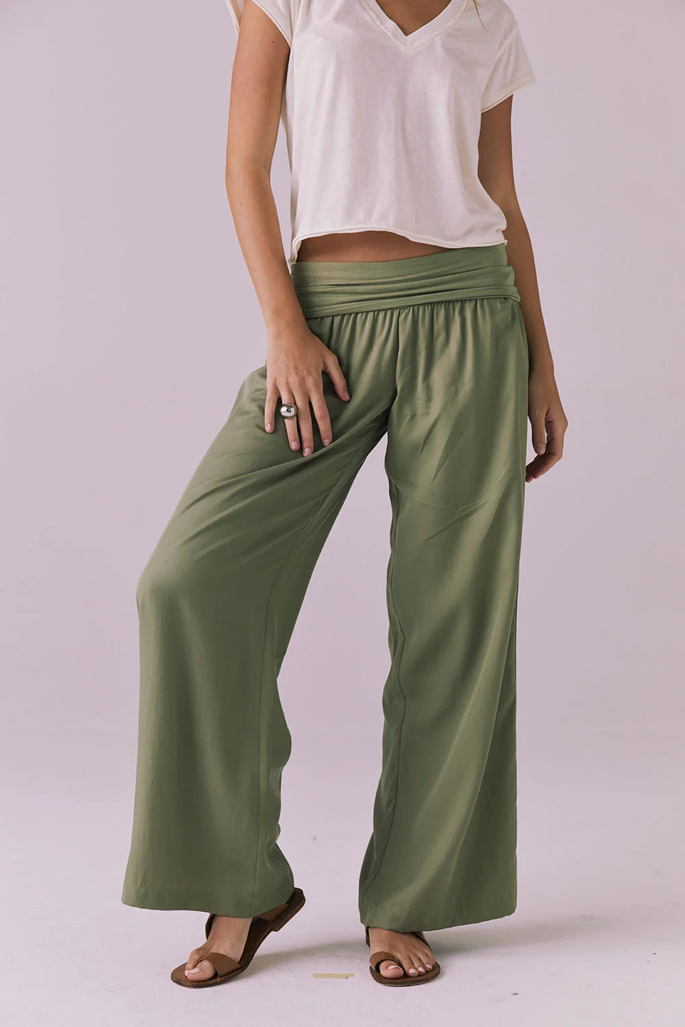 Didion Meadow Green Trousers