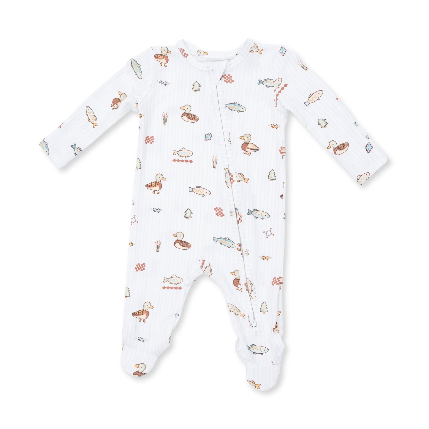 Lake Cuties Zipper Footie