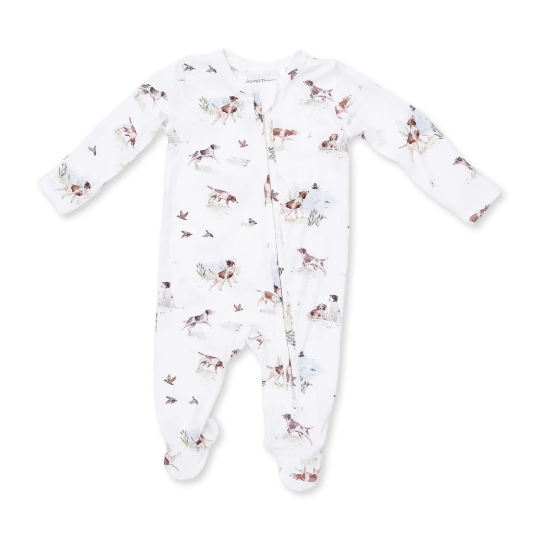 Pointer Pups & Duck Buddies Zipper Footie