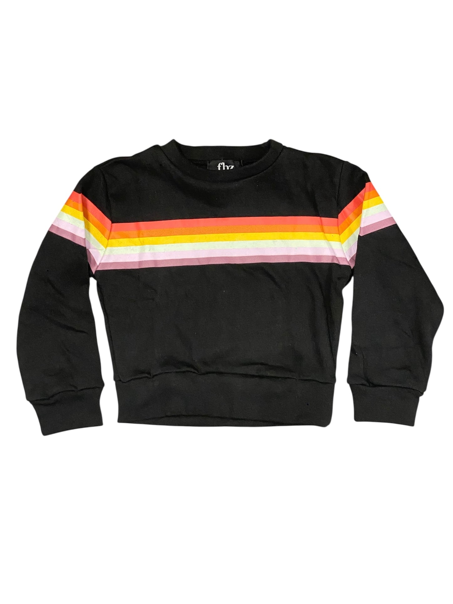 Black Stripe Sweatshirt