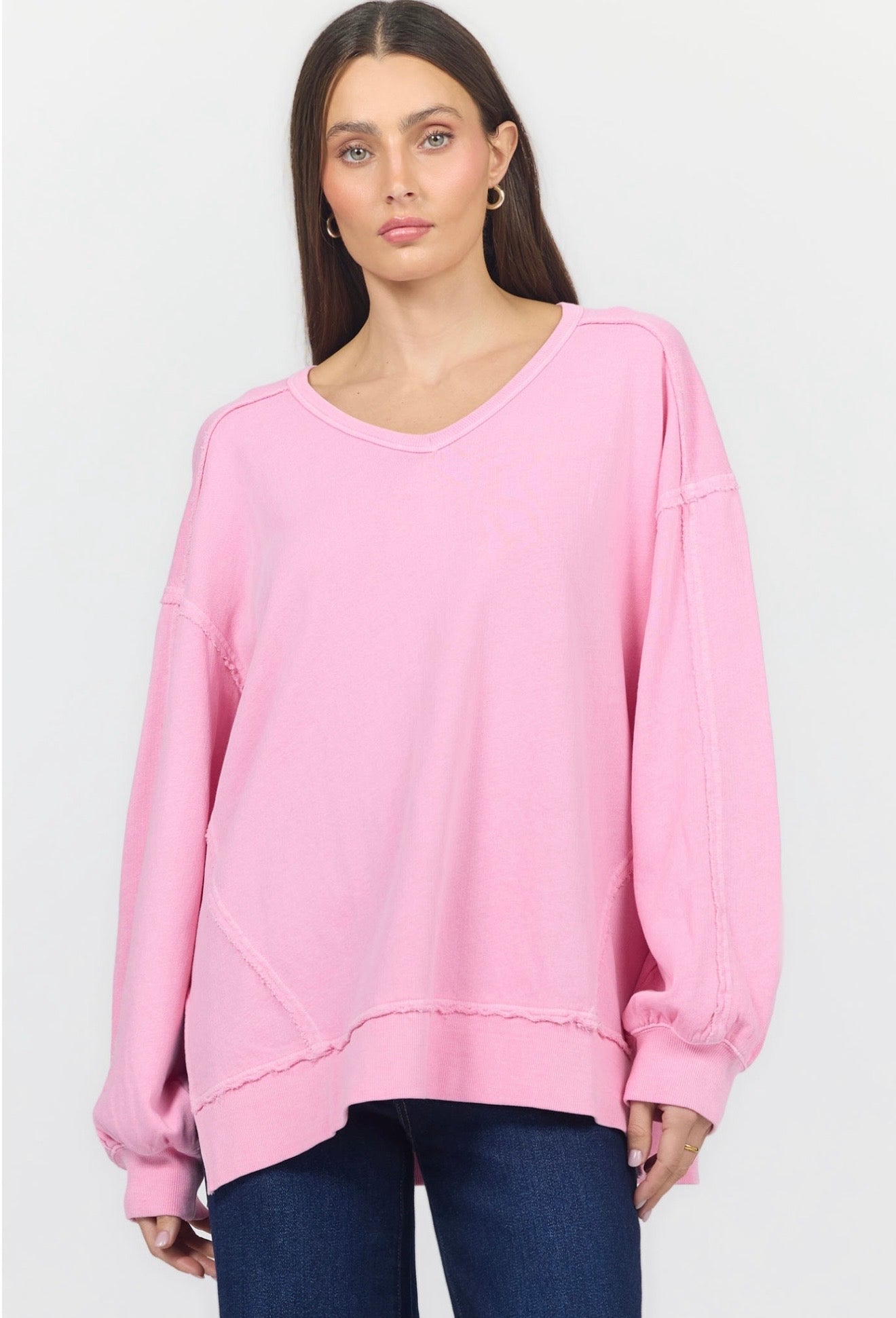 Monroe Top - Cashmere Rose