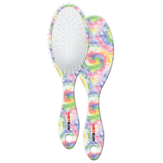 Tropical Tie Dye Scented Hair Brush