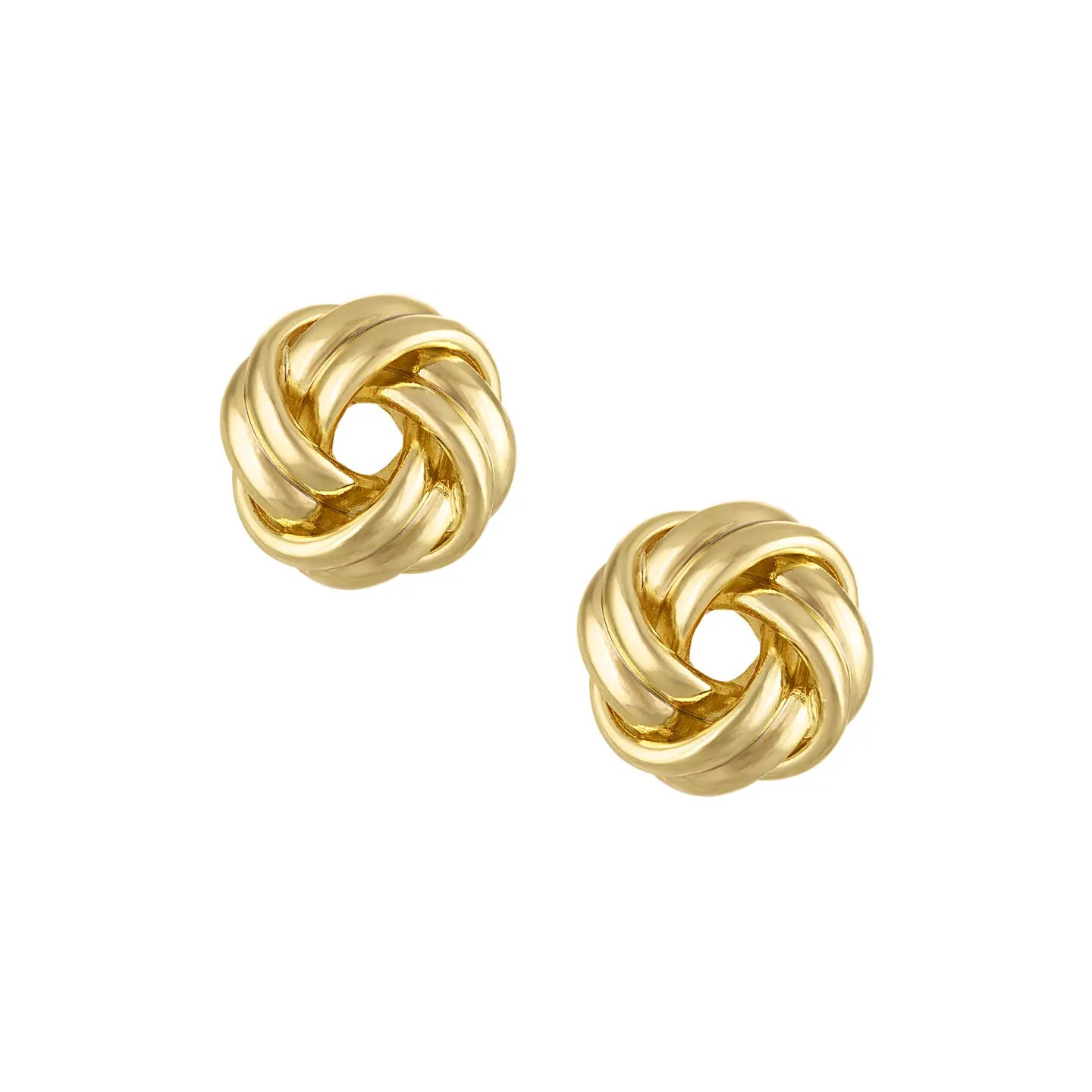 Mini Monkey's Fist Knot Post Earring