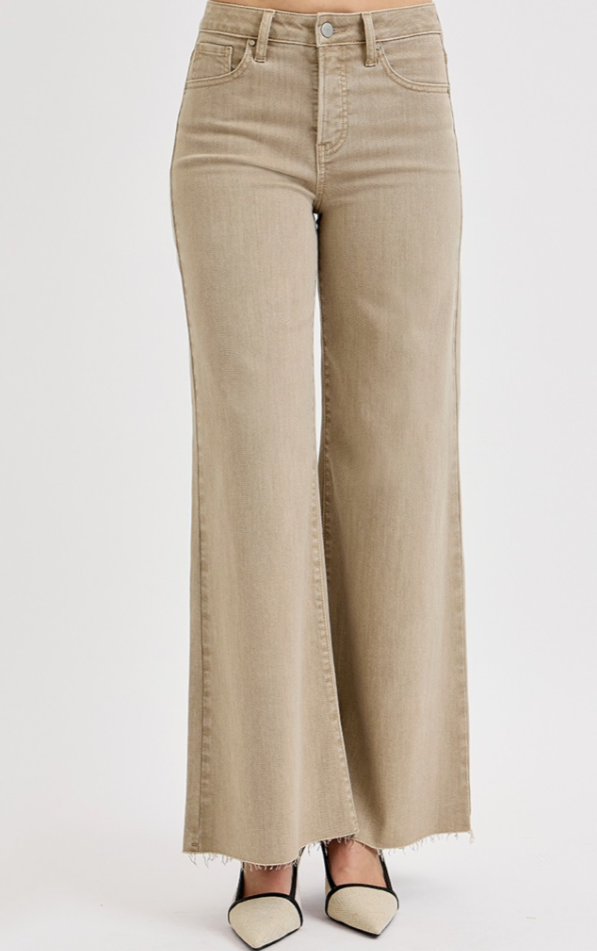 High Rise Lurex Palazoo Pants