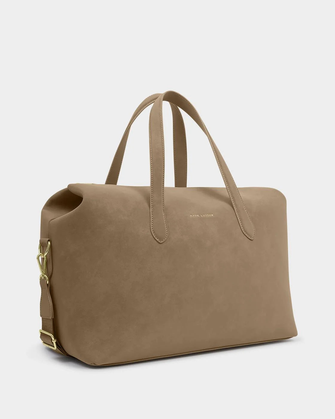 Milan Suedette Cabin Bag in Taupe