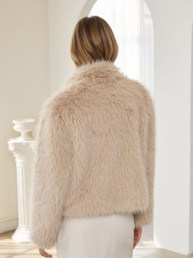 Faux Fur Short Jacket