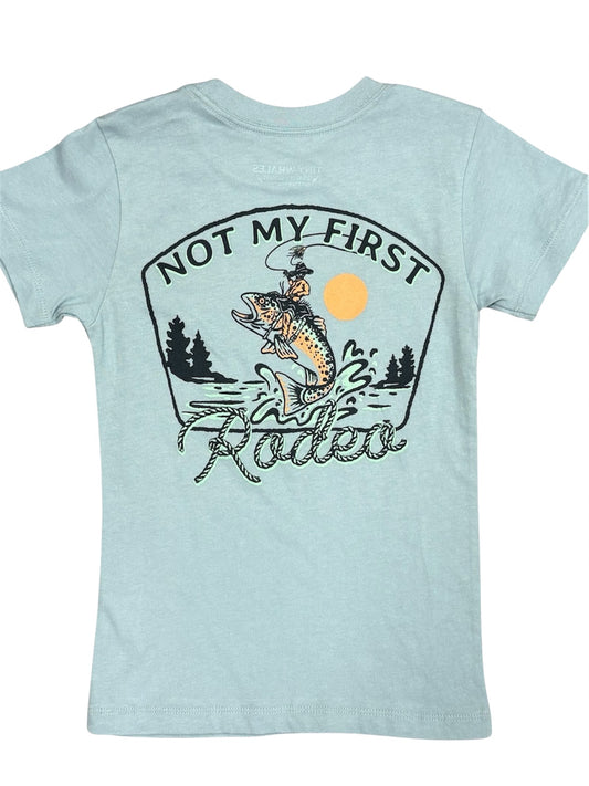 Not My First Rodeo Lake Graphic Tee