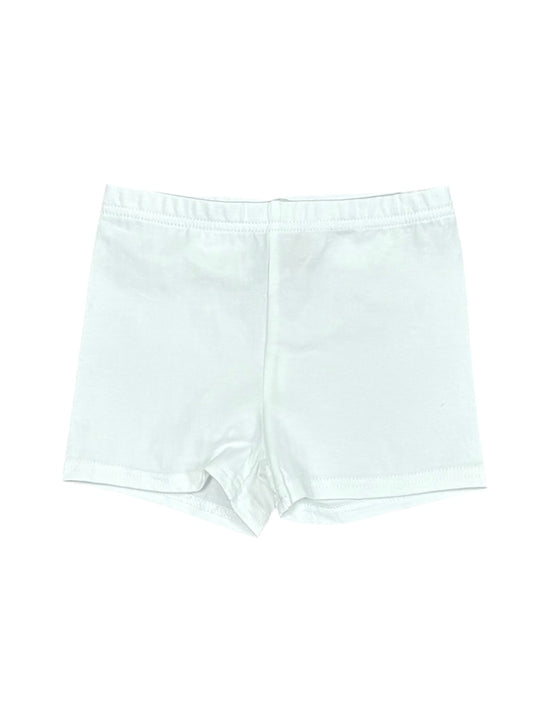 White Cartwheel Shorts