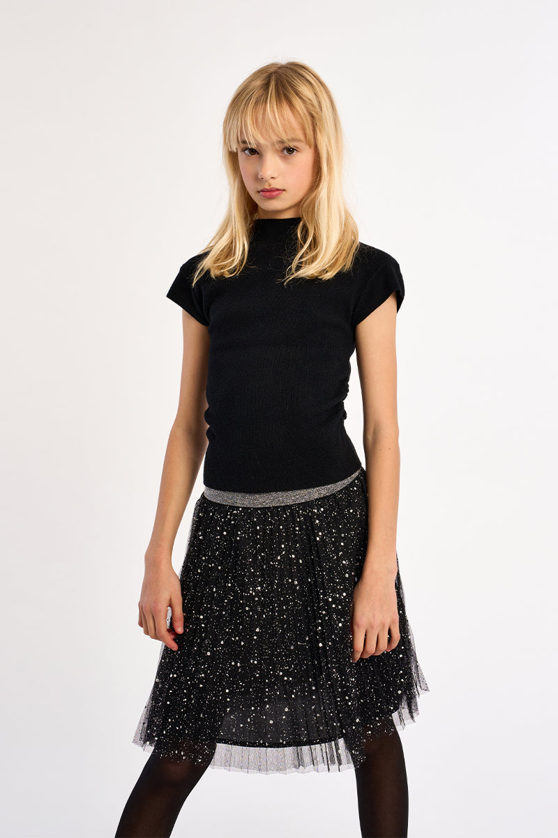 Black Woven Shirt
