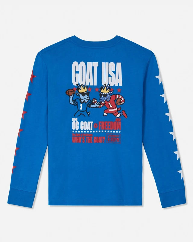 Who’s the GOAT? LS T-Shirt