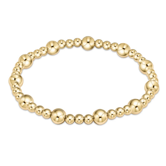 Purpose Dignity 6mm Bead Bracelet - Gold