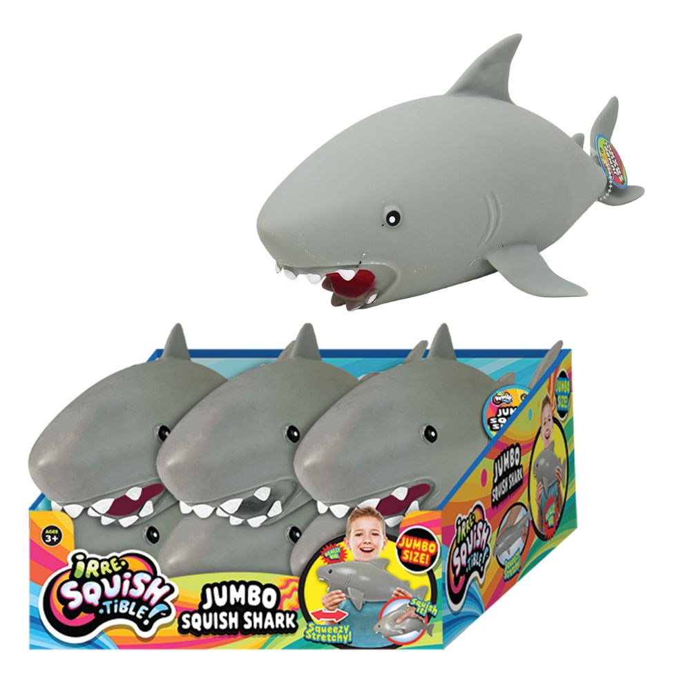 Squishtible 12" Jumbo Squishy Shark