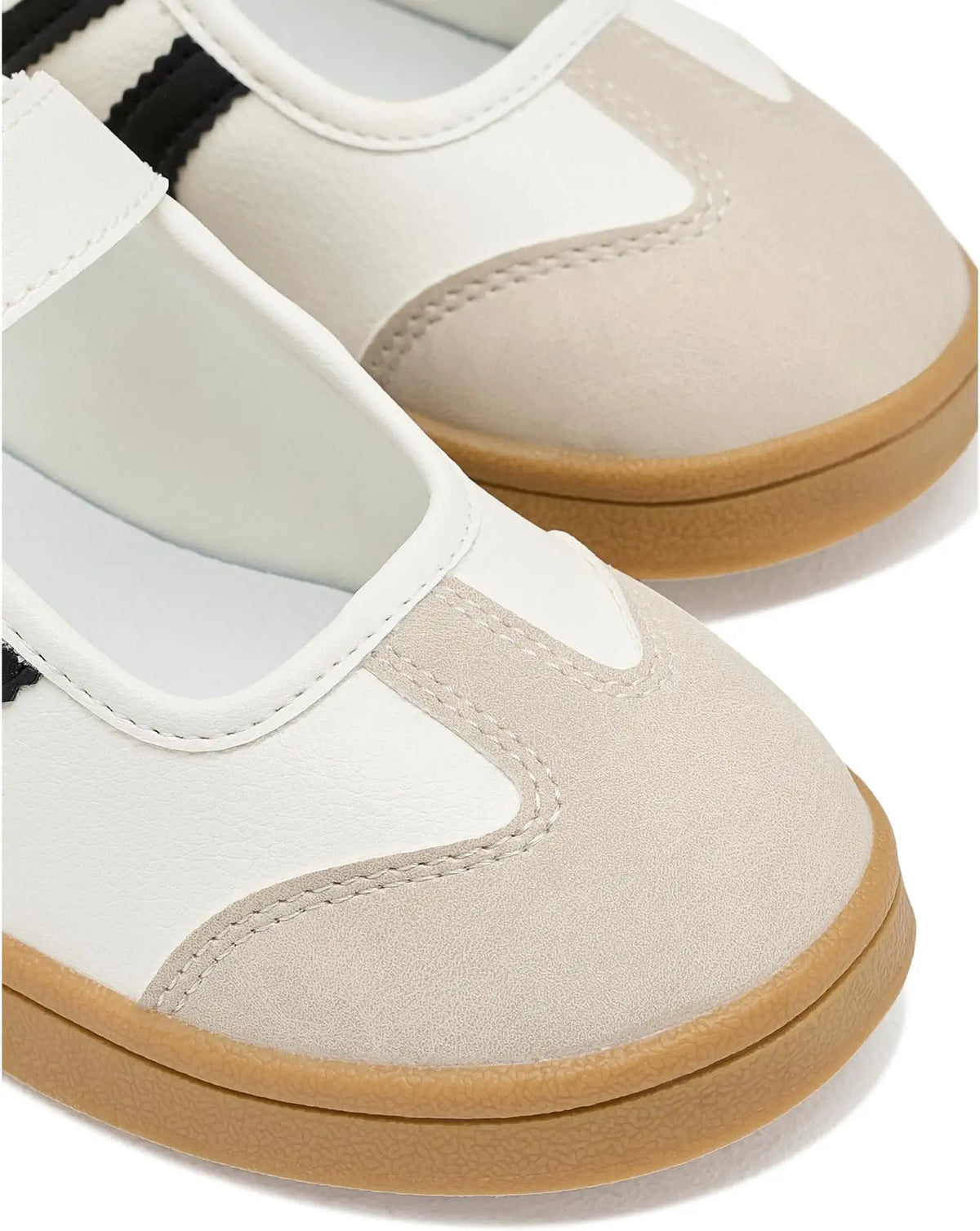 Black and White Mary Jane Sneaker