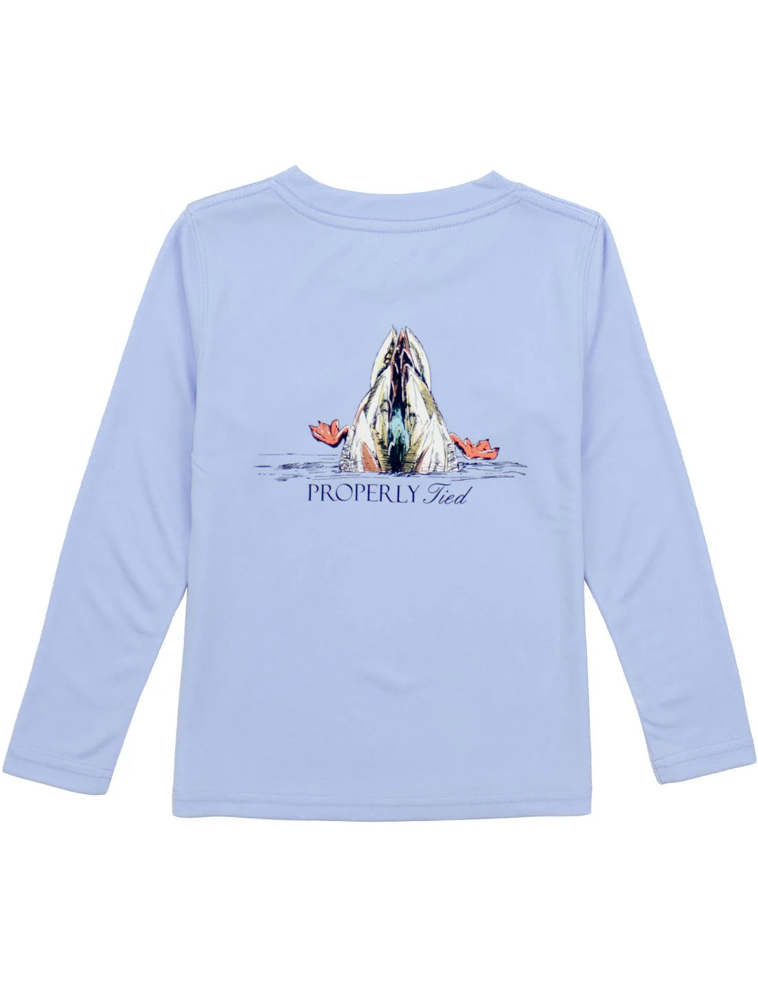 Diving Mallard Performance Tee LS