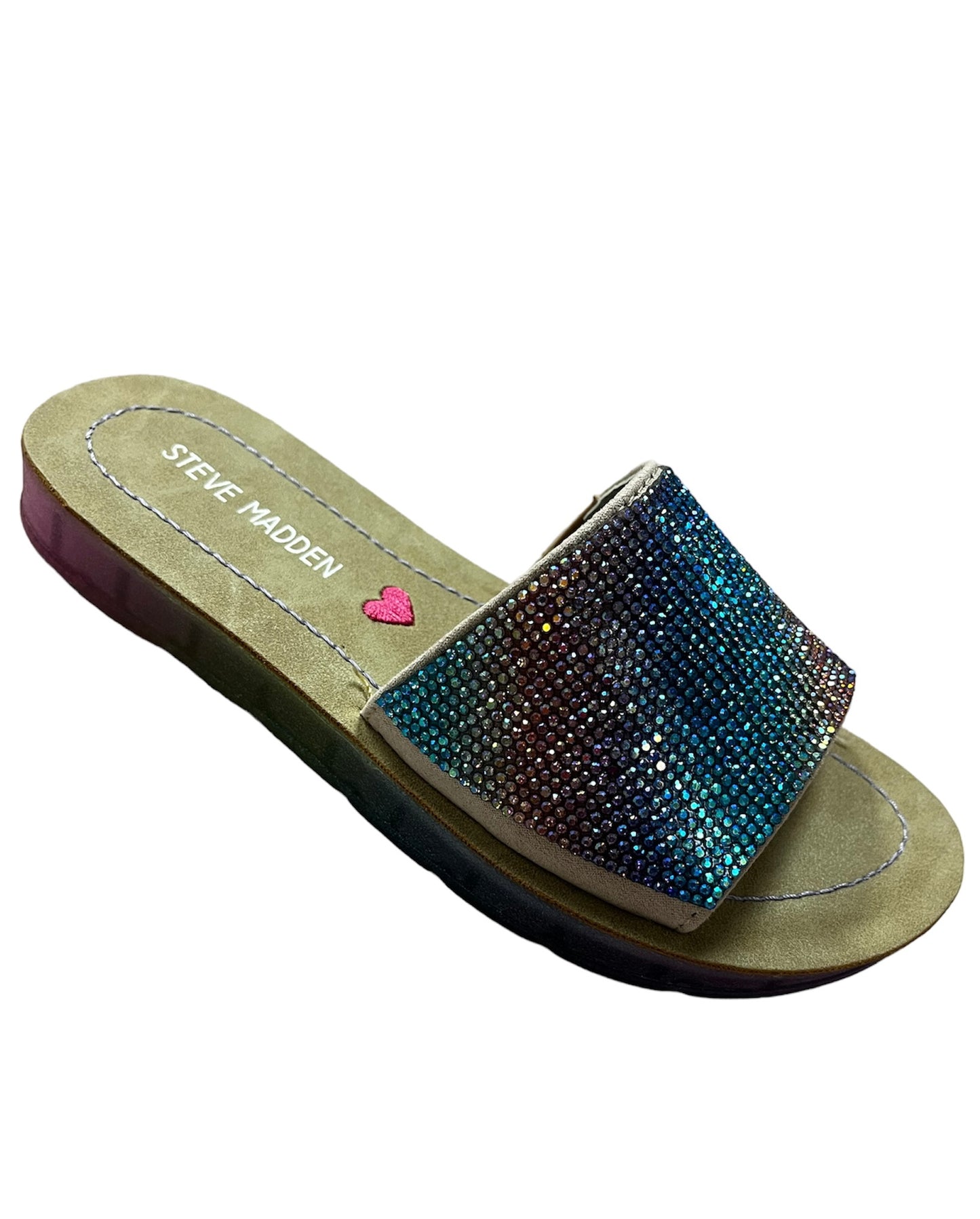 Pastel Rhinestone Slide