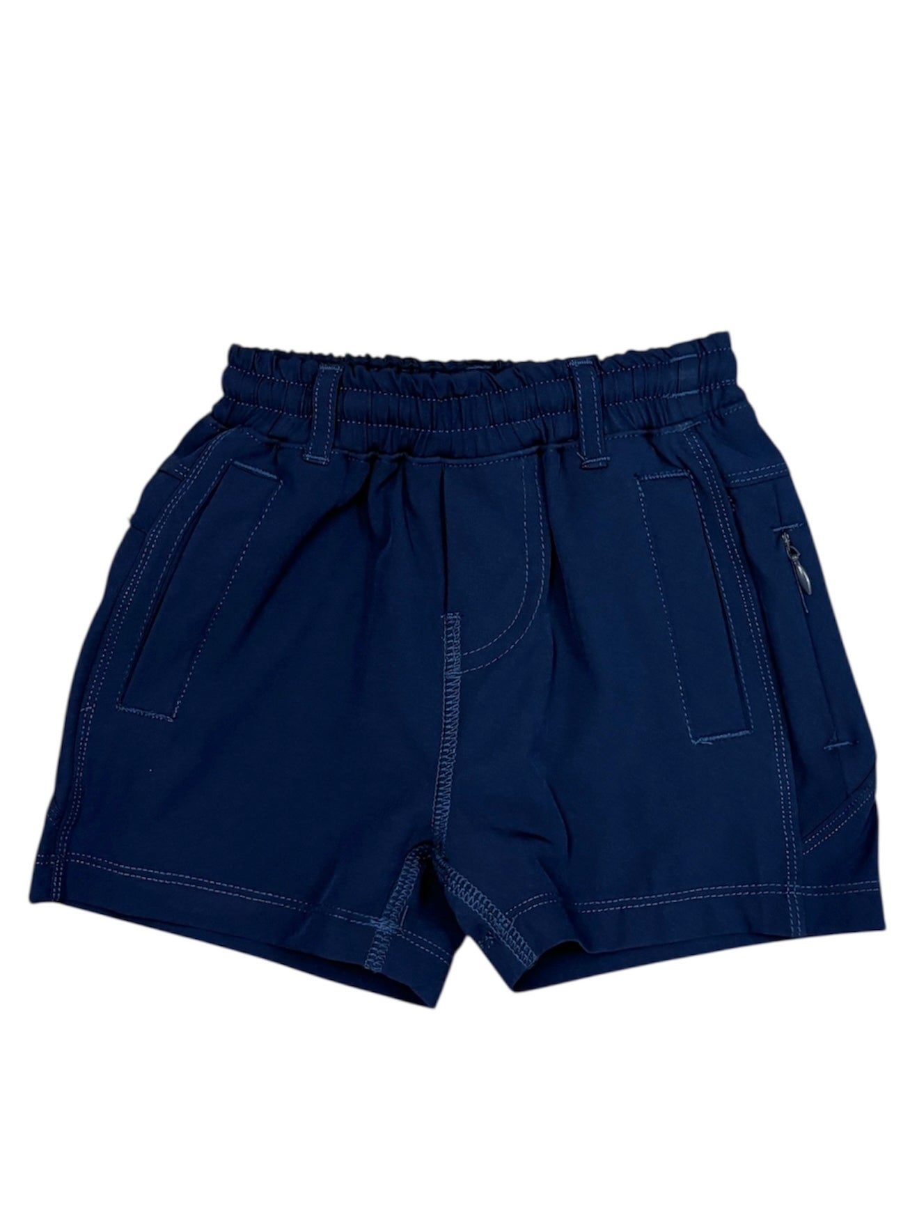 Navy FB Shorts