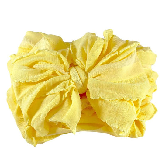 Buttercup Messy Bow
