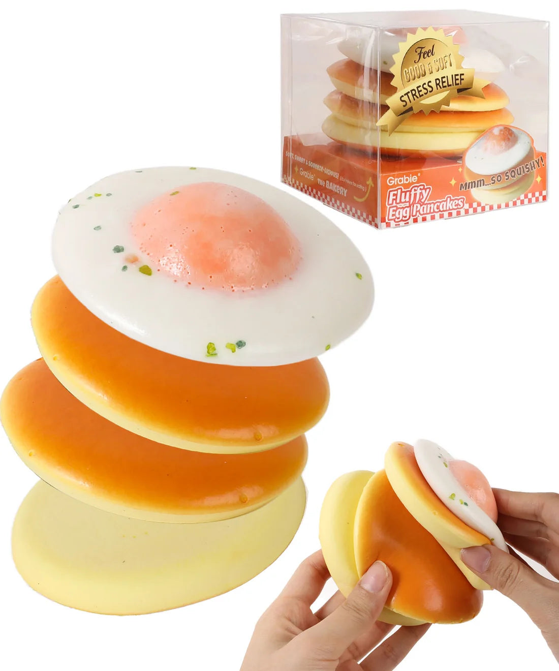 Fluffy Egg Pancakes Squishy