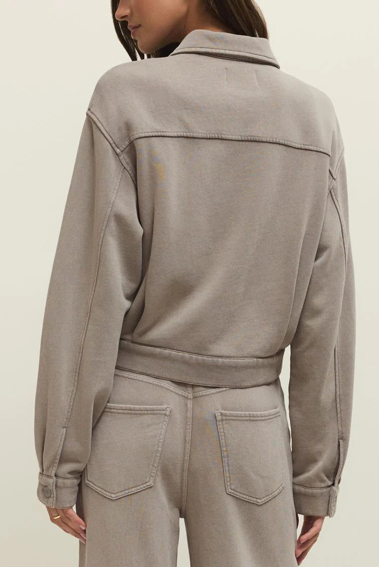 Heritage Knit Jacket - Oyster