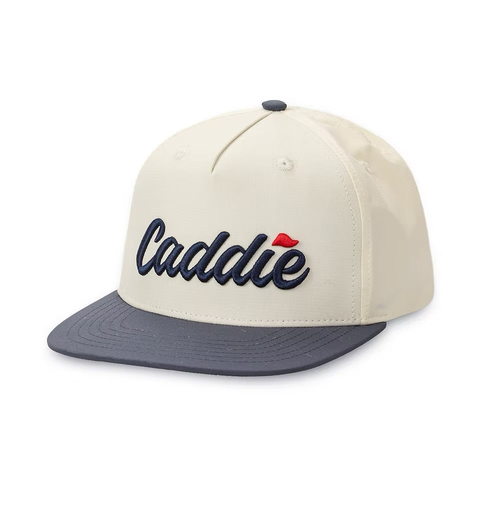 Solid Bill Hat-White/Navy