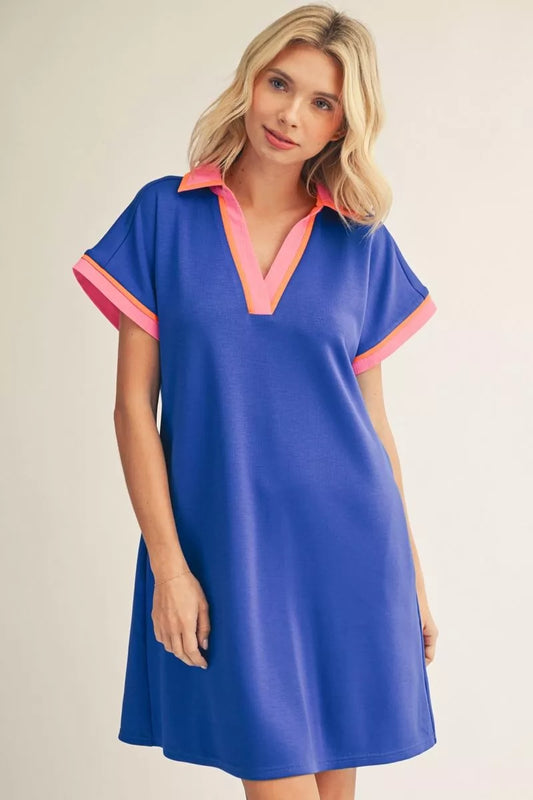 Royal Mix Dress