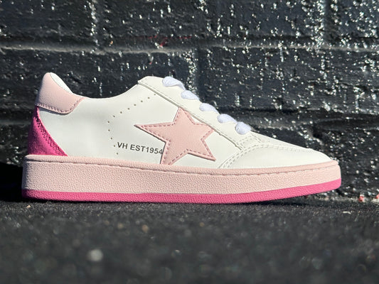 White/Pink/Purple Betty Sneakers