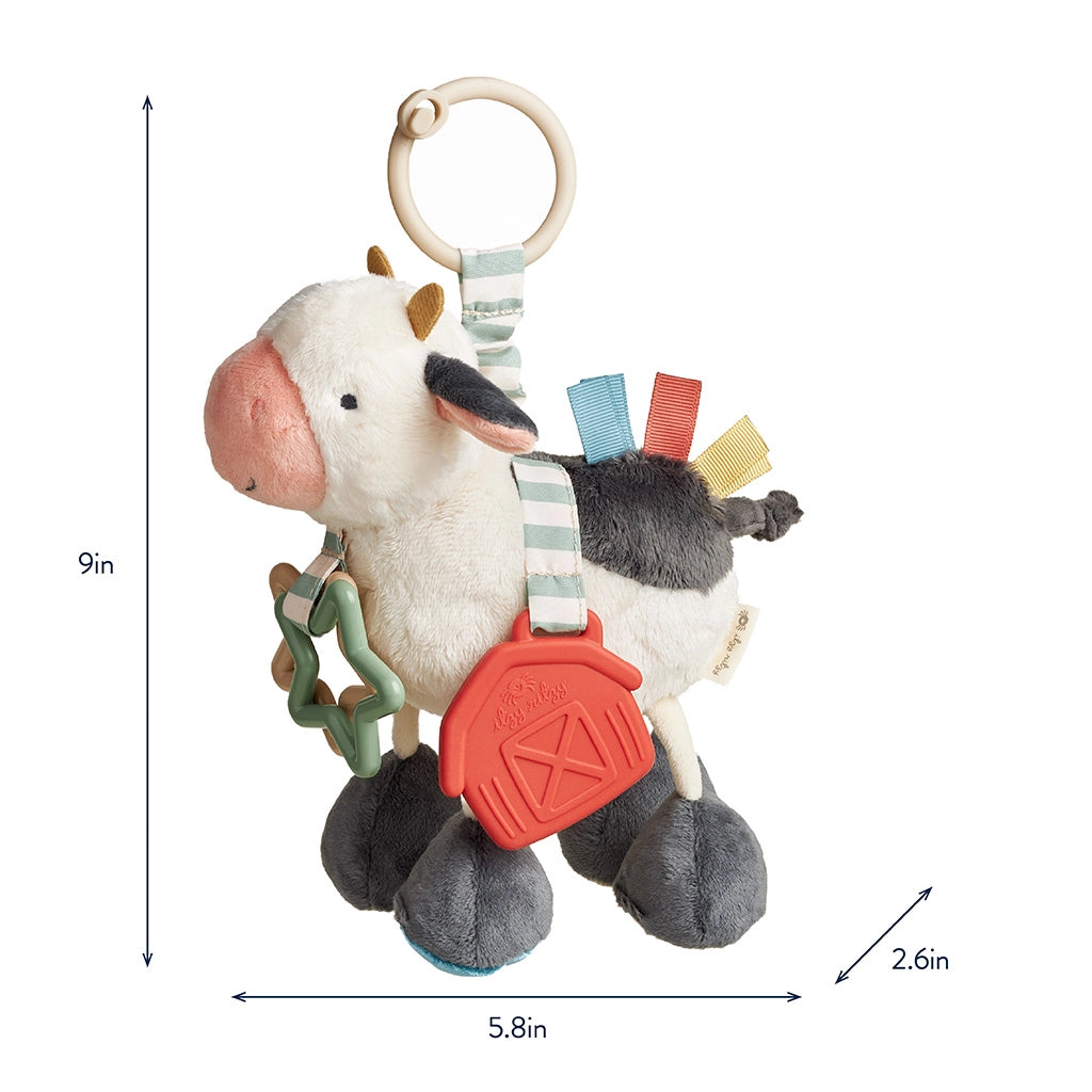 Cow Itzy Friends Activity Plush