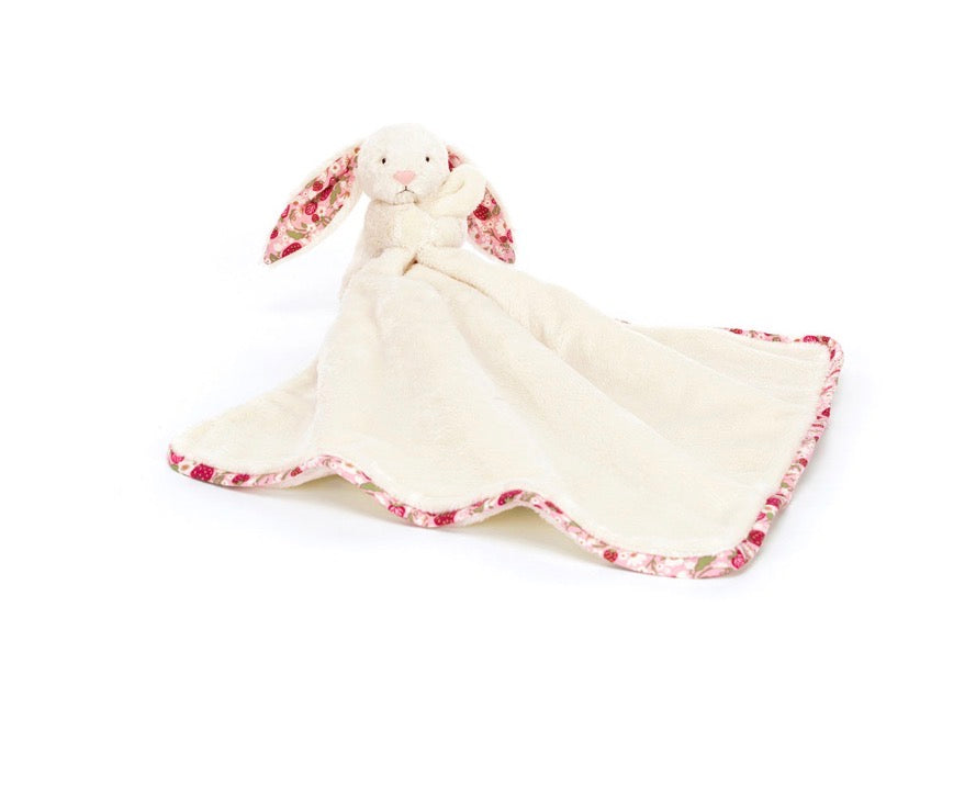 Blossom Cream Berry Bunny Soother Jellycat