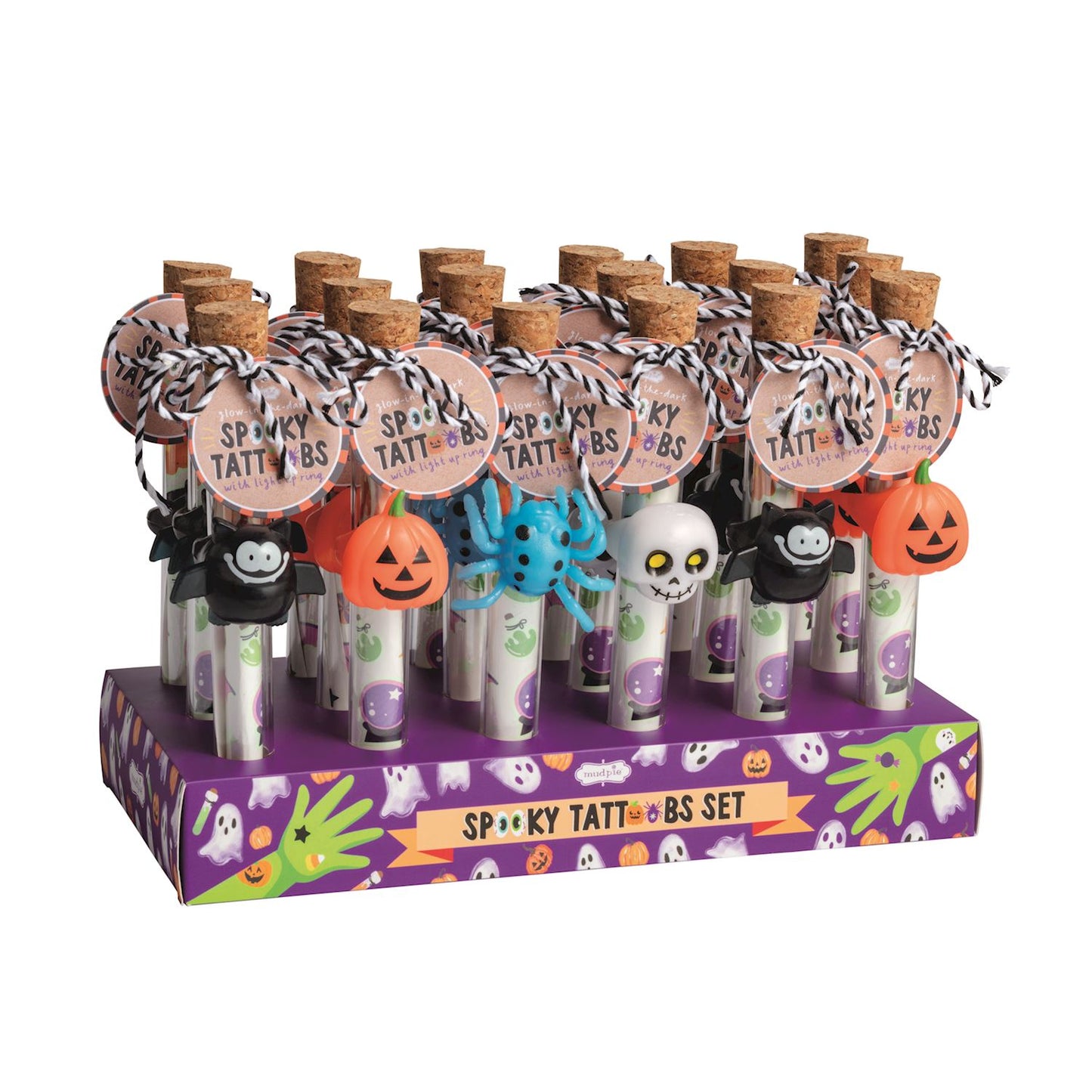SPOOKY TATOOB & RING SETS