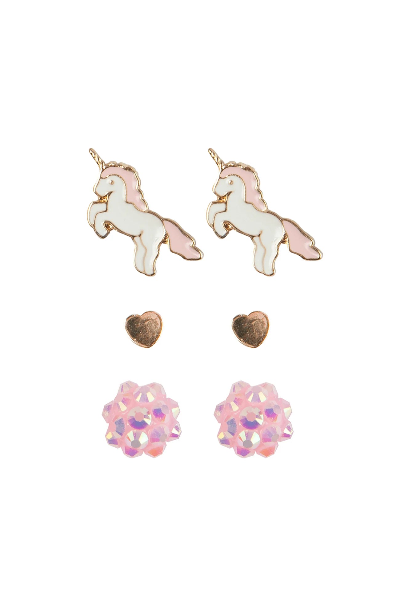 Unicorn Studded Earrings